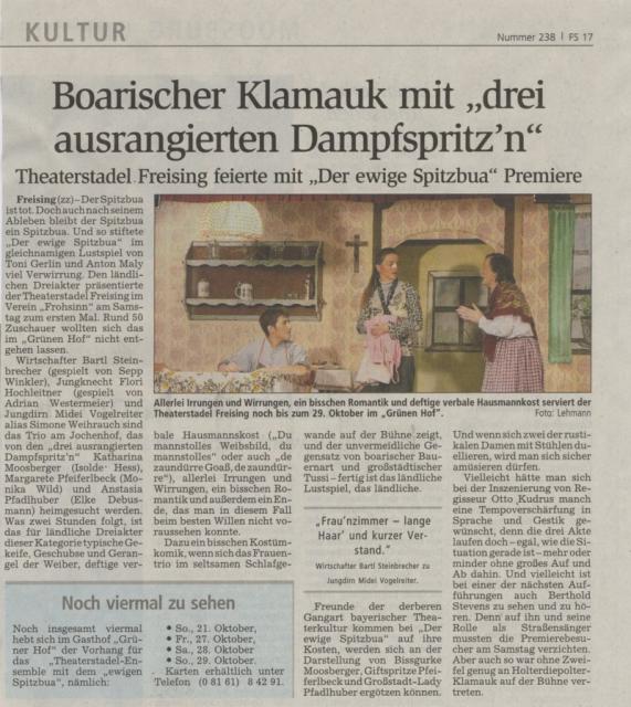 Kritik "Der ewige Spitzbua" 2006